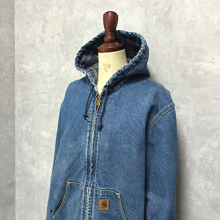 CARHARTT Denim Active Jacket M/BLUE カーハート デニム アクティブ