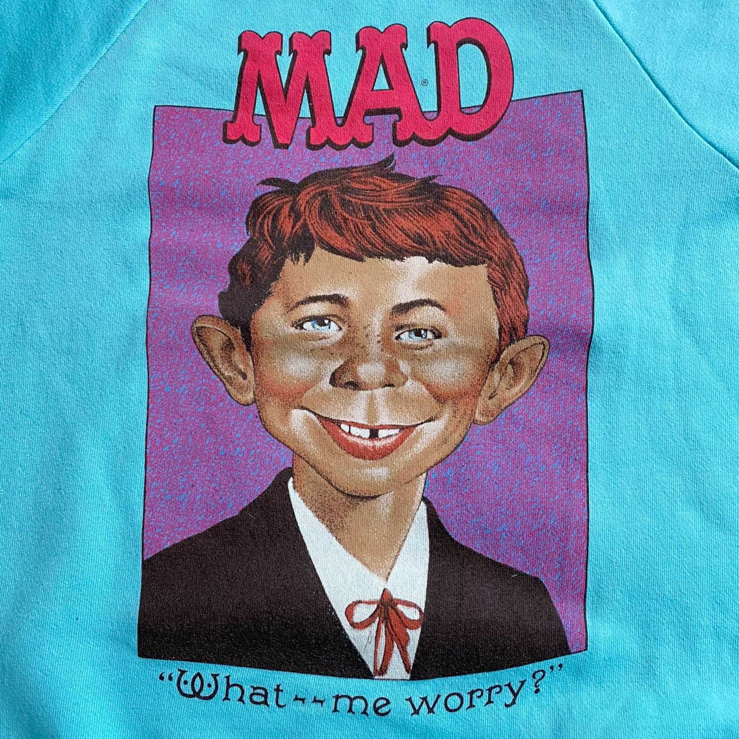 80's MAD MAGAZINE PRINT SWEAT SHIRTS 80年代 マッドマガジン
