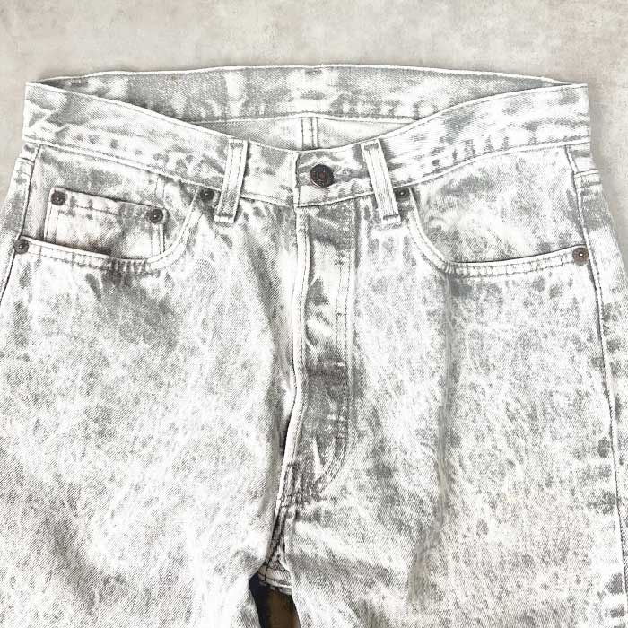 80's Levi's 501 CHEMICAL WASH MADE IN USA W33L30 90年代 リーバイス