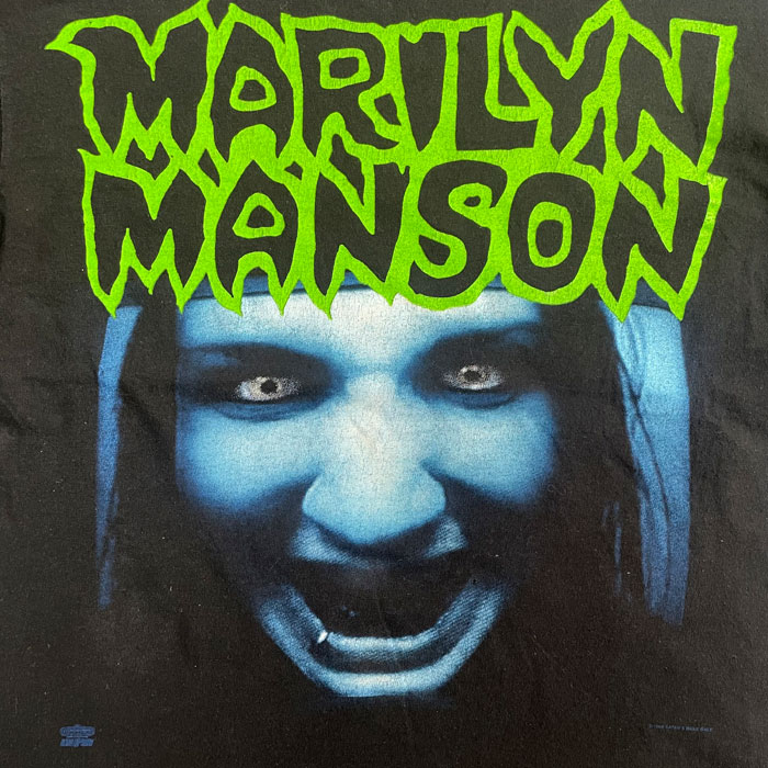 90's Marilyn Manson T-Shirts 90年代 マリリン マンソン Tシャツ/L
