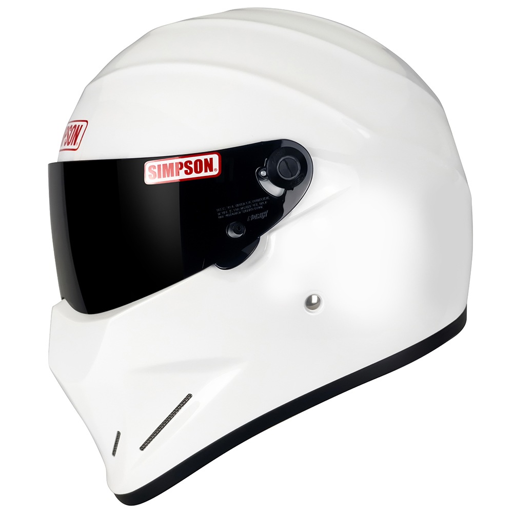 SIMPSON DIAMONDBACK ホワイト | SIMPSONヘルメット公認オンラインストア