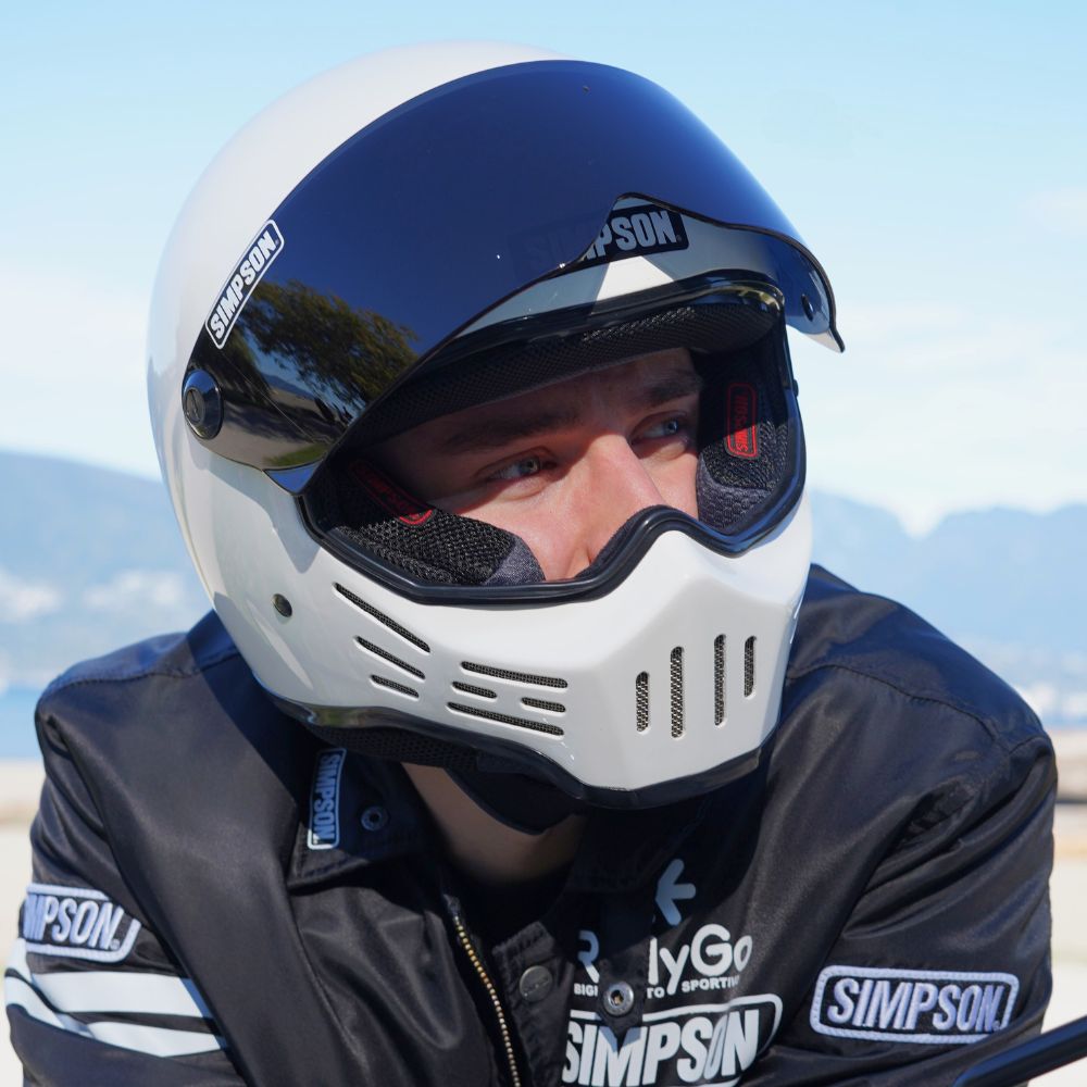 SIMPSON M30 ホワイト | SIMPSONヘルメット公認オンラインストア