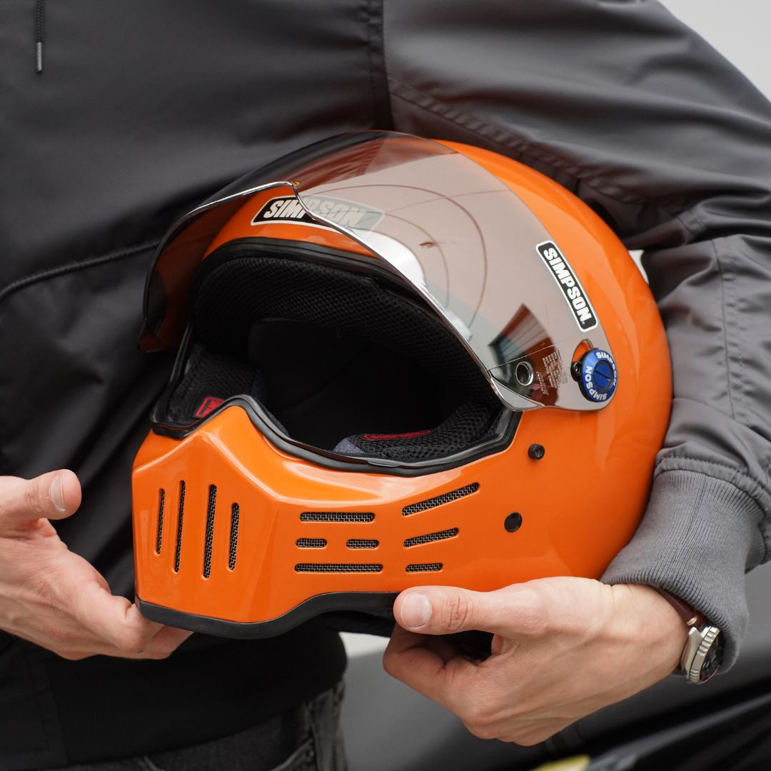 SIMPSON M30 オレンジ | SIMPSONヘルメット公認オンラインストア