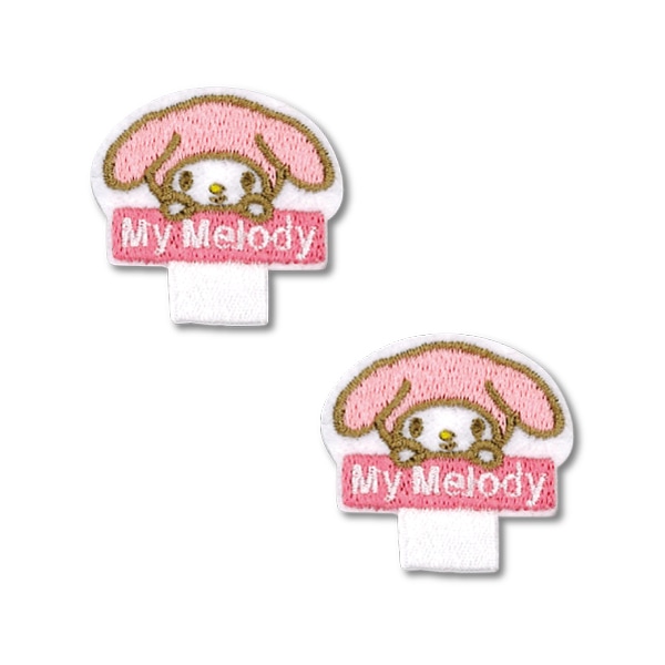 SCW33 サンリオキャラクターズ「マイメロディ」名札つけアップリケ