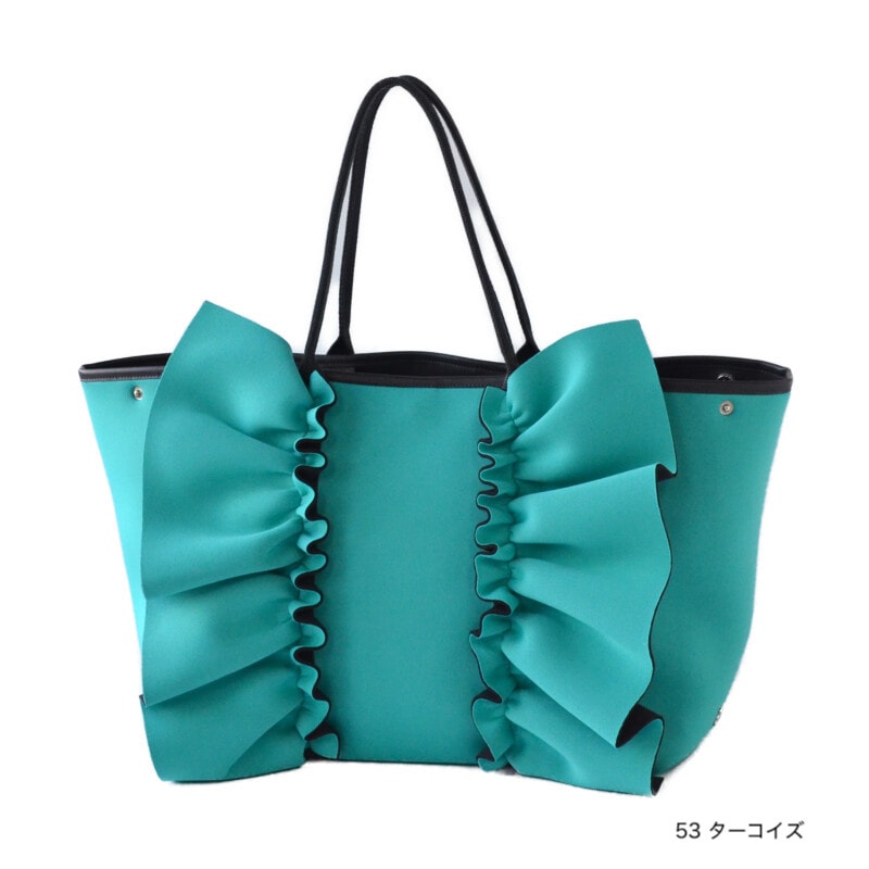 RAPTURE L ネイプルズ ラッフルトートバッグ-Lサイズ-TT-288-L- BAG