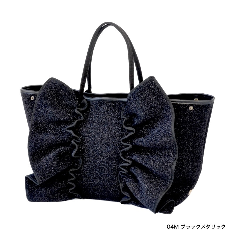 RAPTURE 【一部予約】L ネイプルズラッフルトートメタリック-Lサイズ