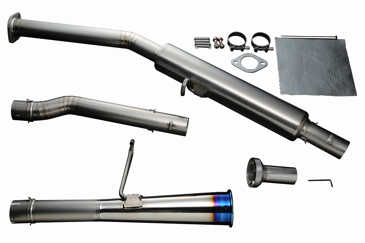 フルチタンマフラー レビン/トレノ AE86 TYPE-R | すべての商品