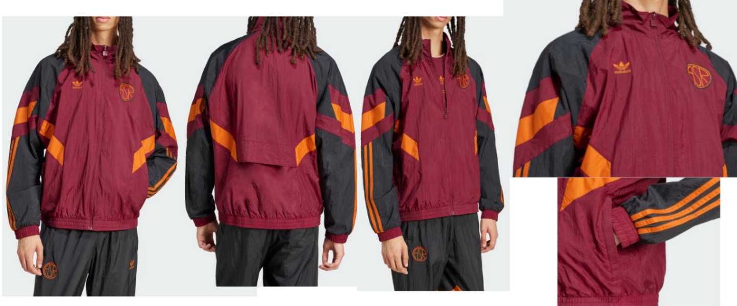 世界市場独占！24/25 ASローマ オフィシャルAdidasオリジナルス