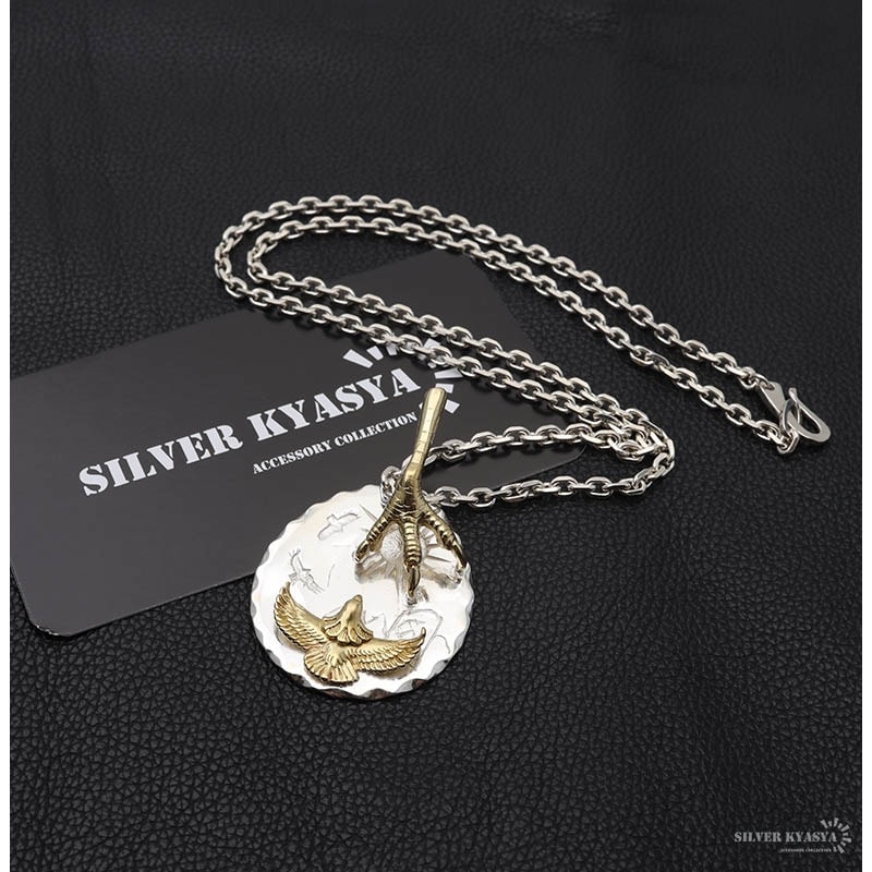 925 イーグル タタキネックレス [ns142] | ネックレス,シルバー925