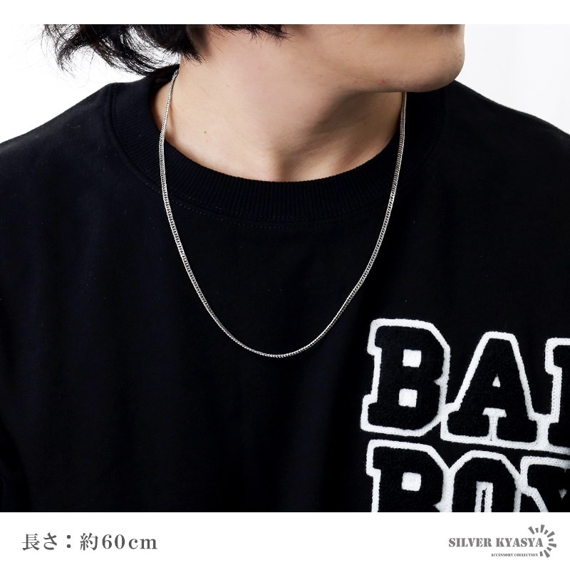 925 6面カットダブル喜平ネックレス 幅3mm [cs053-3mm] | すべての商品