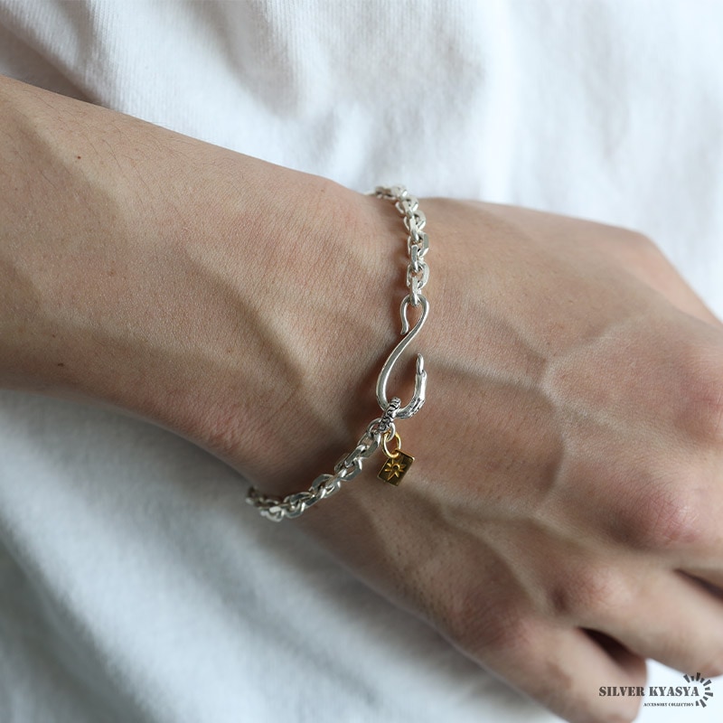 シルバー925 イーグルフックブレスレット [bs223] | スタイルで探す