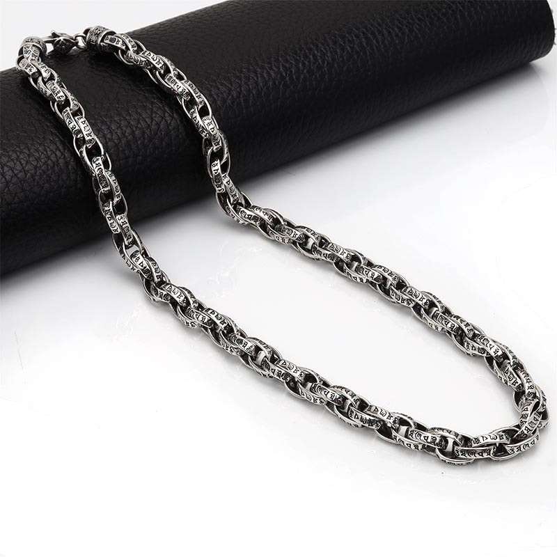 925 太幅ペーパーチェーンネックレス [ns183-50cm] | スタイルで探す