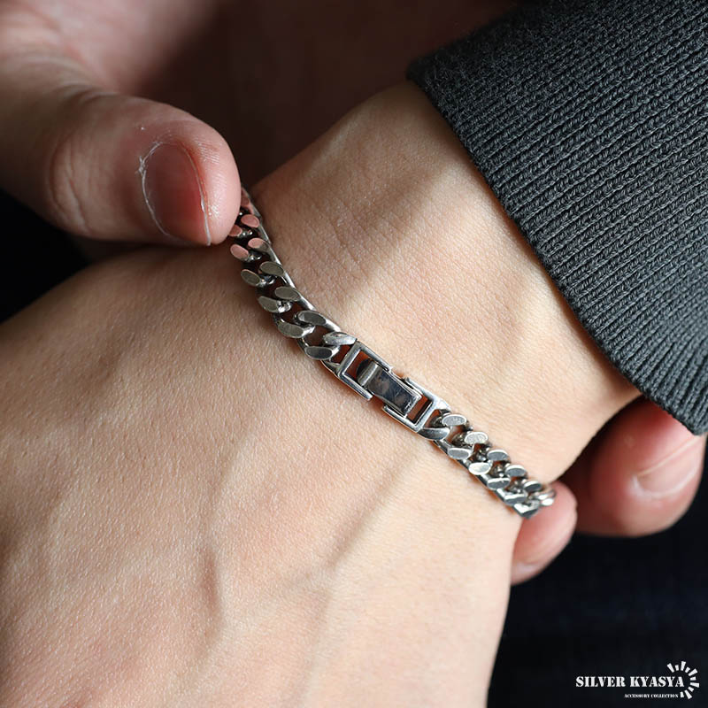 シルバー925 ブレスレット メンズ 喜平 [bs134-6mm] | ブレスレット