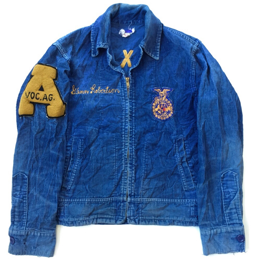 FFA ビンテージ コーデュロイジャケット Holt's 太うね 送料無料