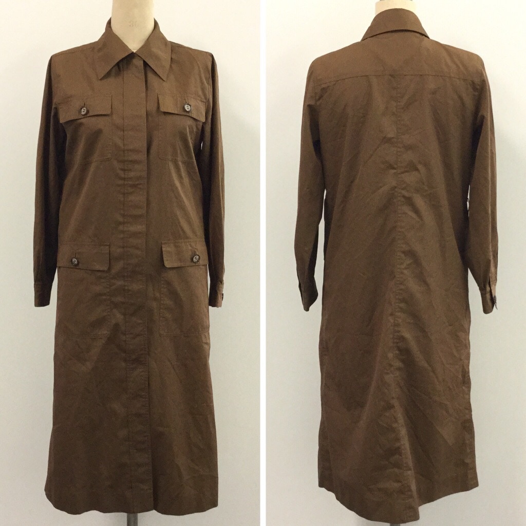 YVES SAINT LAURENT イヴ・サンローラン YSL ビンテージ ロングコート