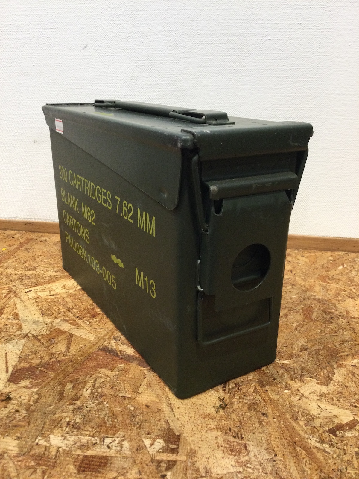 USED 米軍7.62mm AMMO CAN（アンモボックス）S 弾薬箱 収納 アメリカ軍
