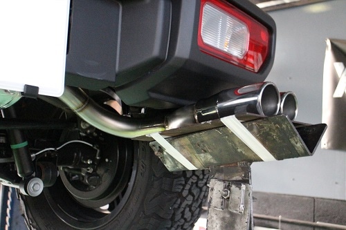 スズキ ジムニーシエラ ワンオフマフラー【型式：JB74W