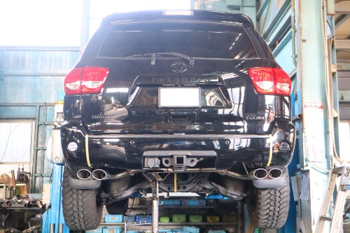 USトヨタ セコイア ワンオフ マフラー 【型式：－】 | ワンオフ製作