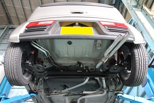 スズキ アルトワークス ワンオフマフラー【型式：HA36S