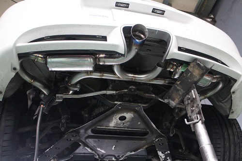 ポルシェ 987ケイマンS ワンオフマフラー 【型式：ABA