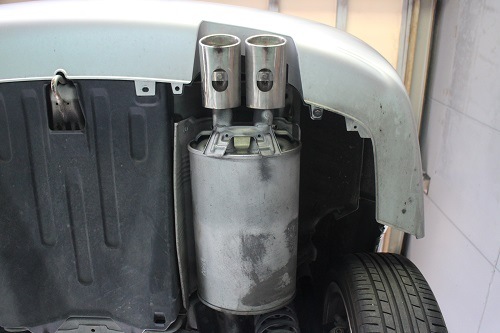 ホンダ シビック リアストレートマフラー 【型式：FD1】 | ワンオフ