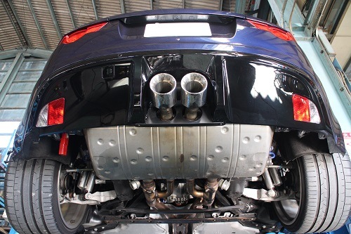 ジャガー Fタイプ ワンオフマフラー【型式：CBA－J608A