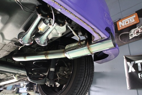 ホンダ フィット ワンオフマフラー 【型式：DBA－GE8