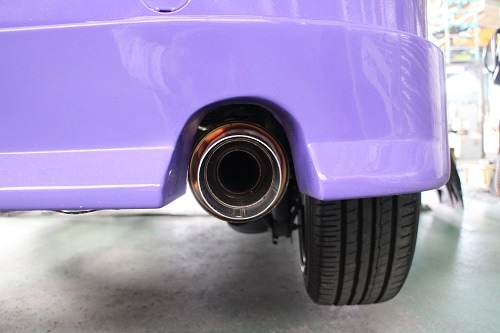 ホンダ フィット ワンオフマフラー 【型式：DBA－GE8