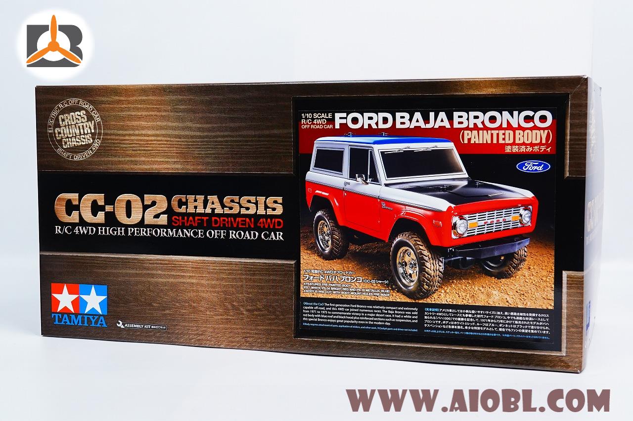 在庫即納】 タミヤ 電動RCカーシリーズ 1/10RC フォード バハ ブロンコ