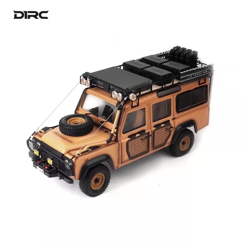 予約販売 D1RC製 ランドローバー 1/10 ディフェンダー D110 キャメル