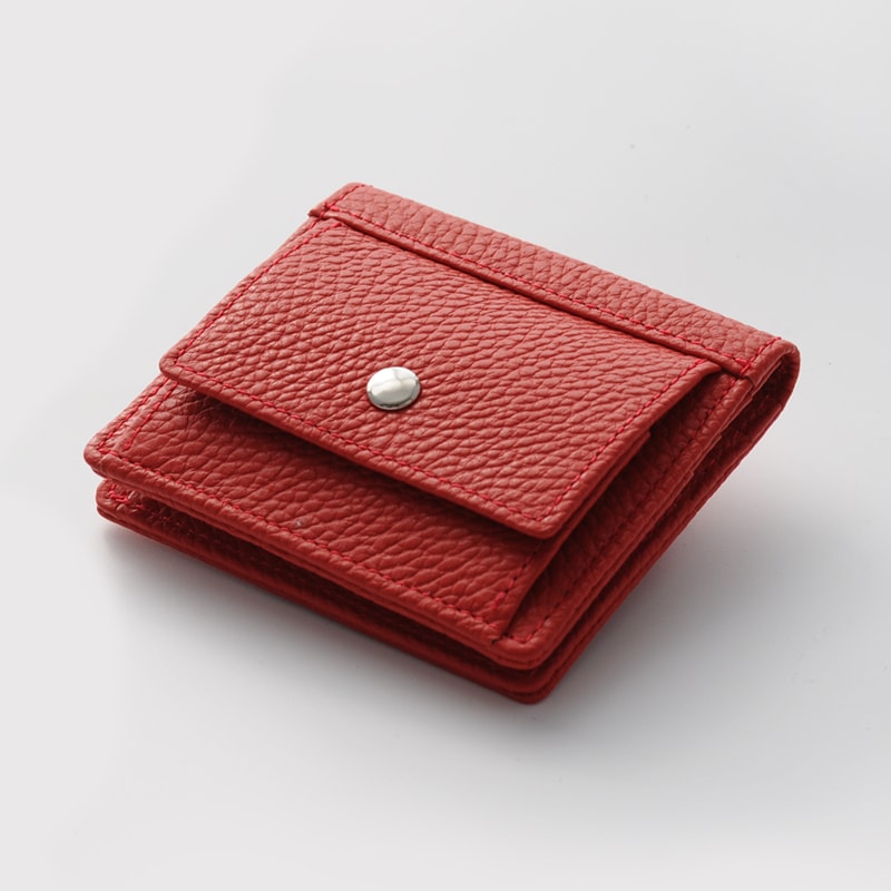 二つ折り財布(レッド） | 二つ折り財布 | YOSHINA