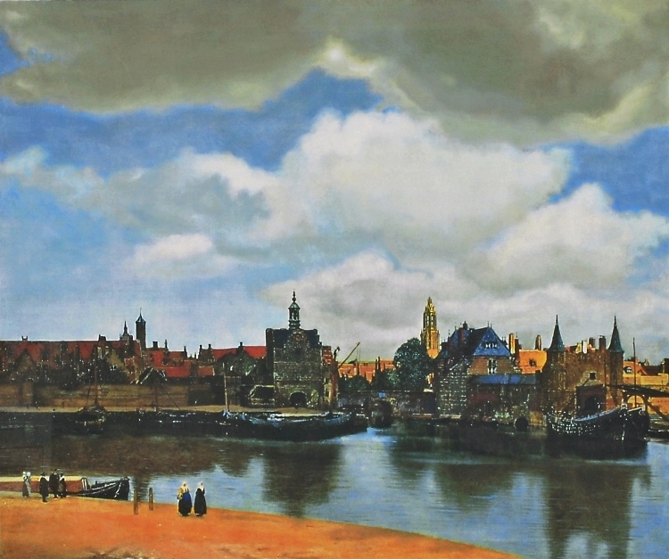 ヨハネス・フェルメール 「デルフトの眺望」 | | アトリエ・ブランカ