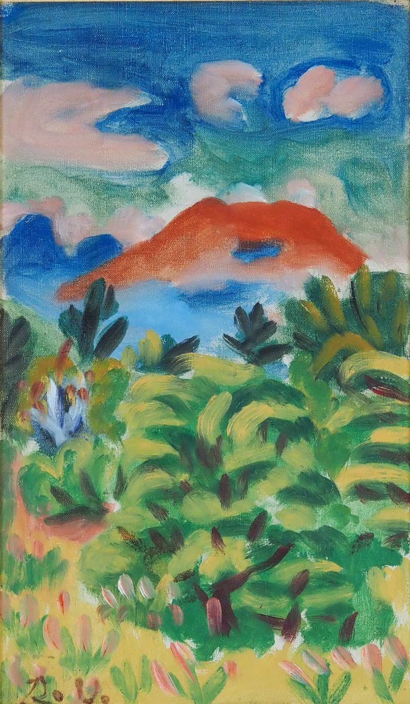 梅原龍三郎 「淺間山」 | | アトリエ・ブランカ