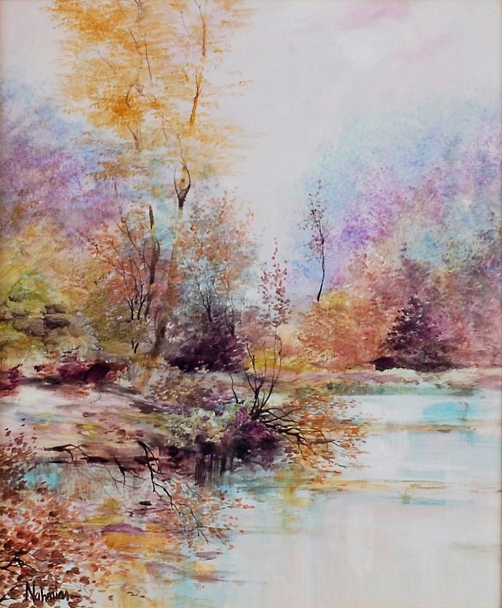 リチャード・ナミアス 「秋の水辺」 | | アトリエ・ブランカ