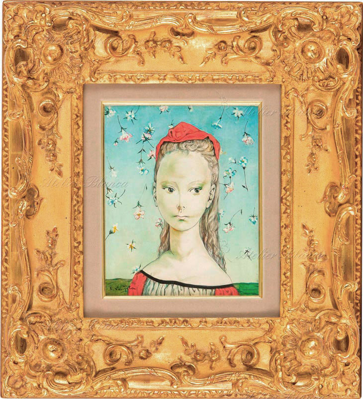 藤田嗣治 「少女像」 | | アトリエ・ブランカ