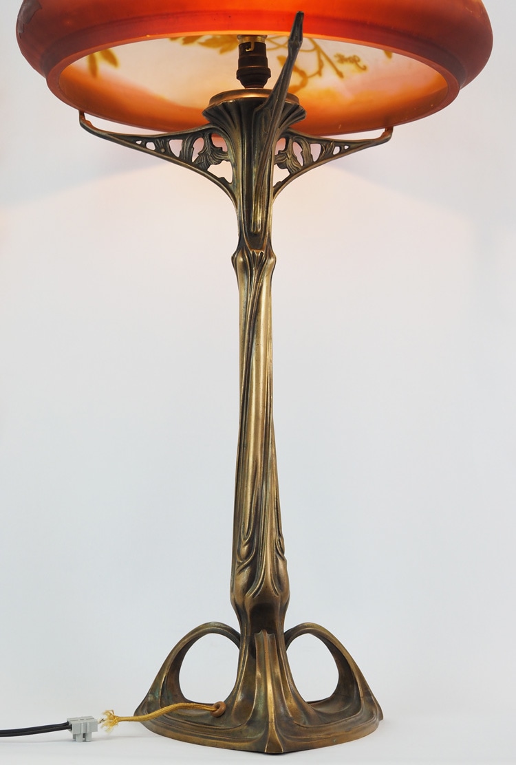 エミール・ガレ 「蝶と楓文ランプ」 | | アトリエ・ブランカ