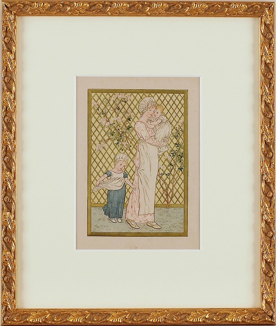 ケイト・グリーナウェイ 「子供の一日・口絵III(P.8)」 | | アトリエ