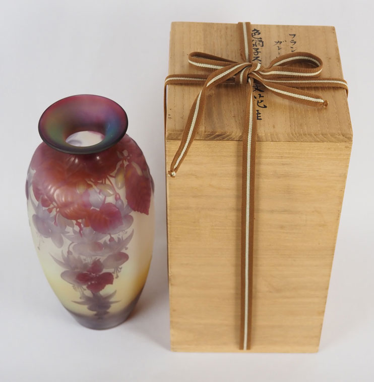 エミール・ガレ 「ホクシャ文花瓶」 | | アトリエ・ブランカ