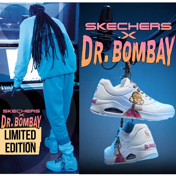 スヌープドッグ スケッチャーズ DR,BOMBAY Uno コラボ シューズ くつ