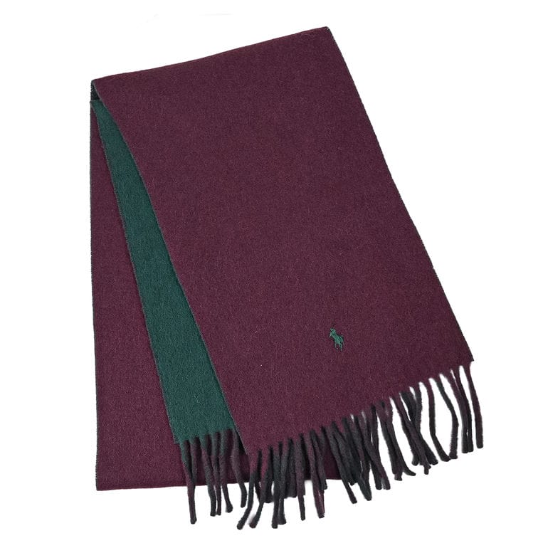 ポロ ラルフローレン POLO RALPH LAUREN マフラー リバーシブル メンズ