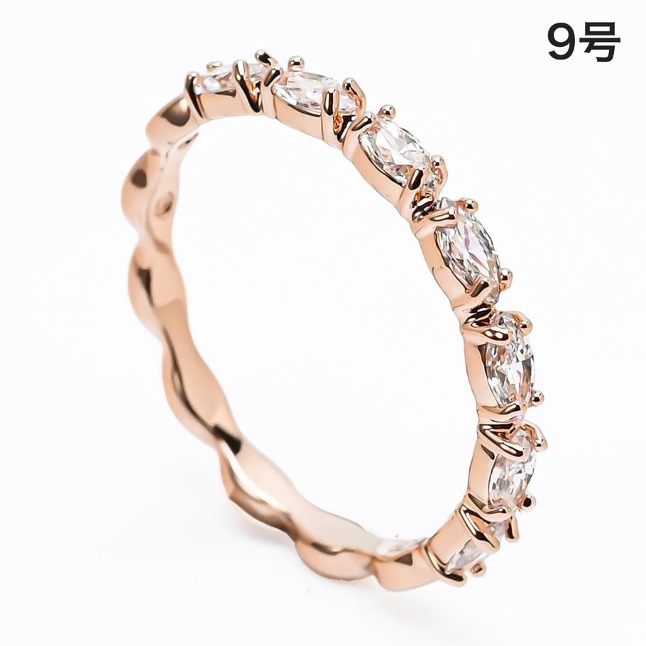 スワロフスキー SWAROVSKI リング 指輪 9号 Matrix Vittore