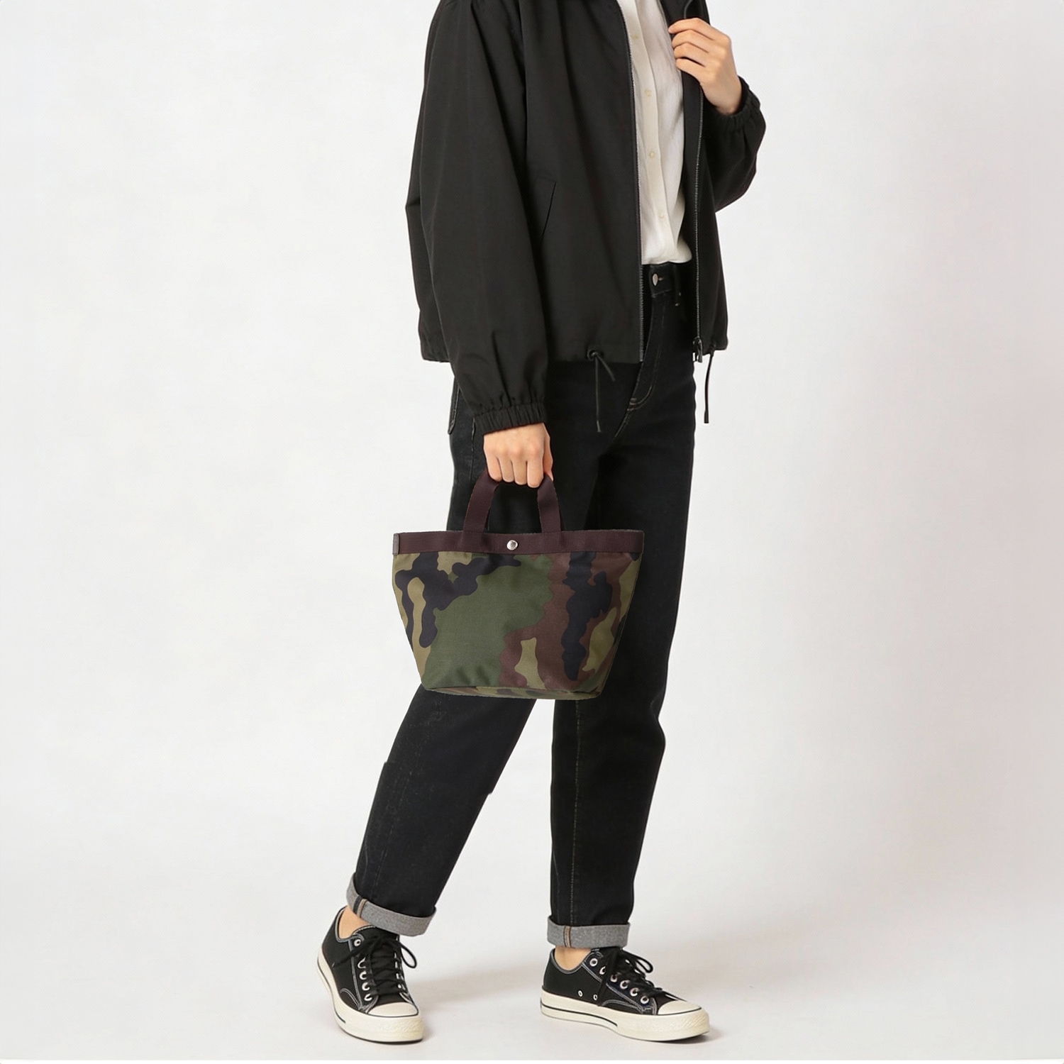 エルベシャプリエ トートバッグ レディース 舟形 M コーデュラナイロン