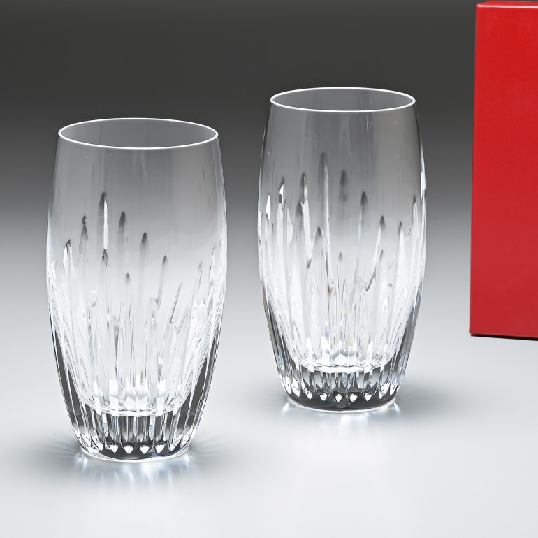 バカラ 名入れ対応 Baccarat グラス ペア MASSENA マッセナ ハイボール