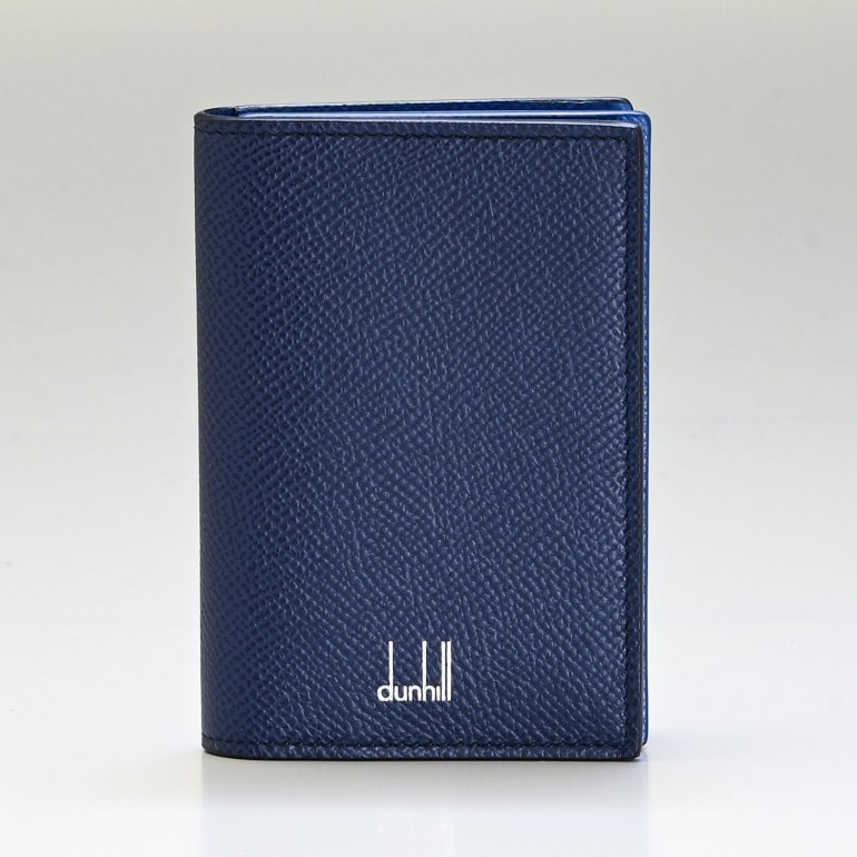 ダンヒル dunhill 名刺入れ メンズ カドガン カードケース ブルー