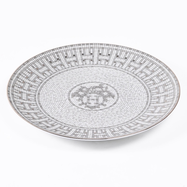 エルメス HERMES モザイク ヴァンキャトル プラチナ 035007P 21cm