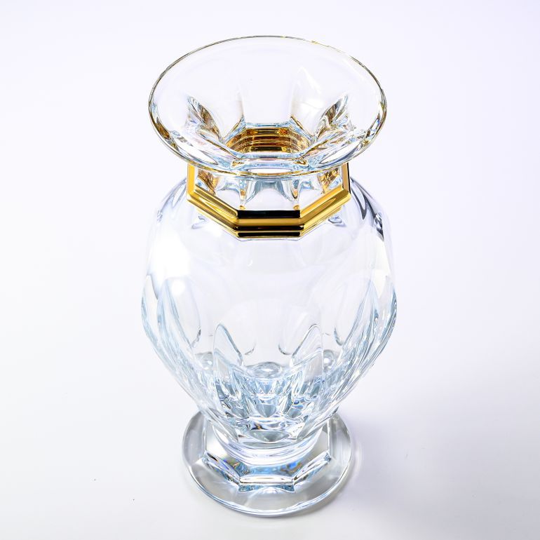 バカラ 名入れ対応 Baccarat ベース 花瓶 アルクール HARCOURT バラ