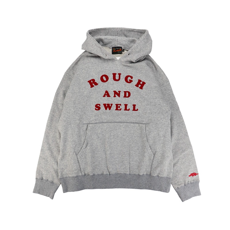 rough&swell ラフアンドスウェル FROCKY HOODIE パーカー グレー RSM