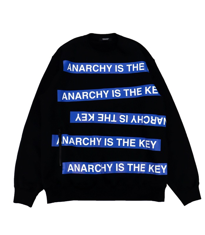 UNDERCOVER アンダーカバー 裏起毛ウラケ片ZIPPKプルオーバー ANARCHY