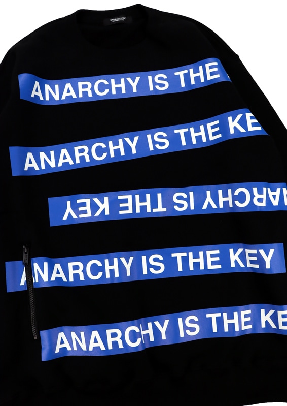 UNDERCOVER アンダーカバー 裏起毛ウラケ片ZIPPKプルオーバー ANARCHY