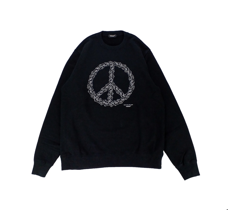 UNDERCOVER アンダーカバー SWEAT PEASE BEAR_MENS ブラック UC2B9804